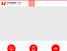 Tablet Screenshot of elephanteardesign.com